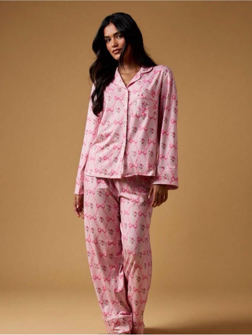 Not lsf it’s misguided Relaxed Button-Front Top & Pants sleepmask